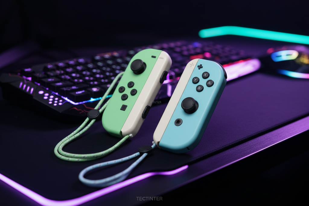 Console Gamepad NS Dual Gamepad With Hand Rope
