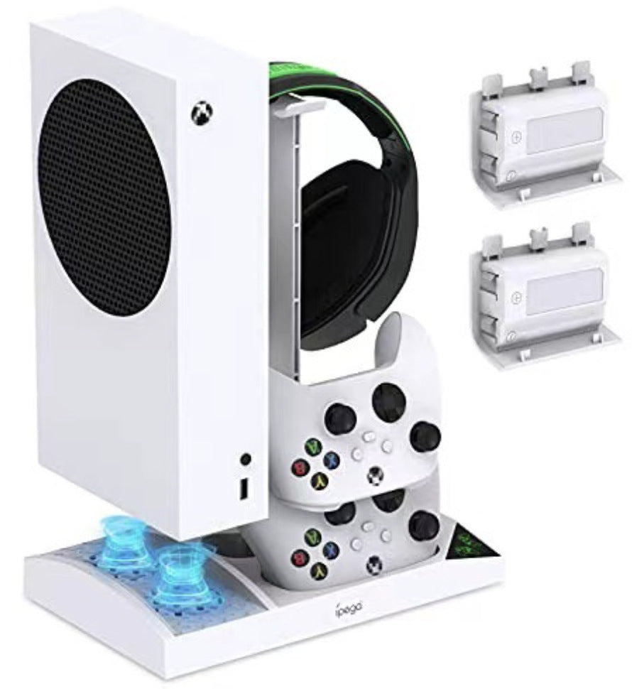 Xbox Series S Cooling Station with efficient dual cooling system