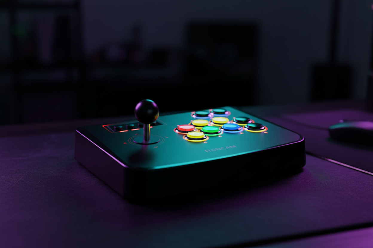 Arcade Fighting Stick Joystick for PS4, PS3, Switch & PC