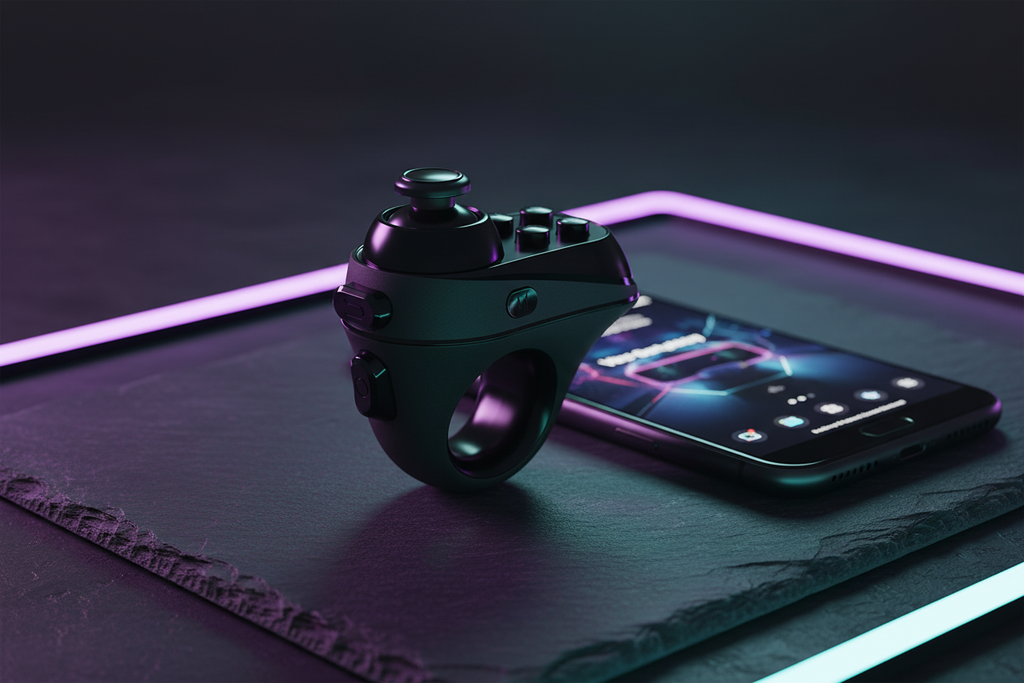 Mini Bluetooth Remote Control for Mobile Gaming & VR
