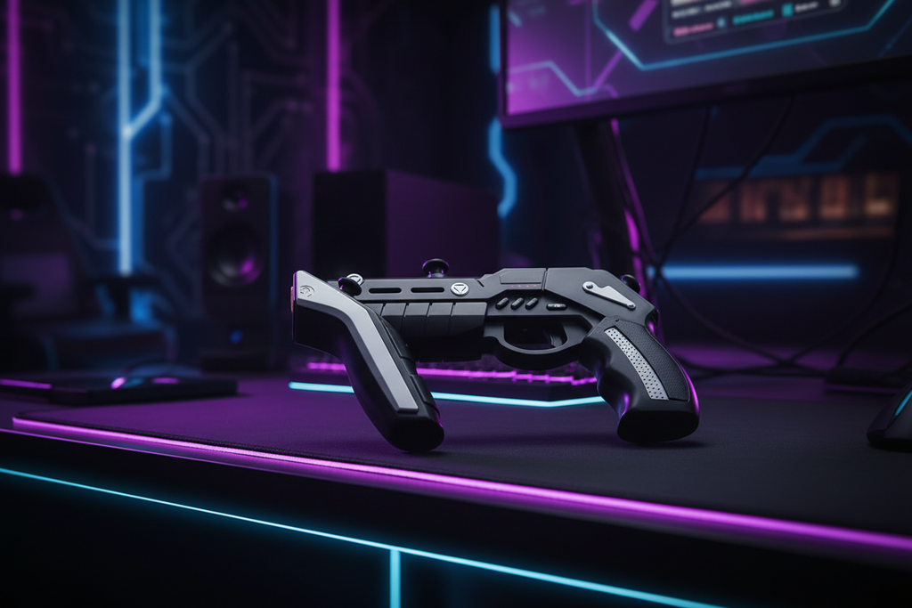 Wireless Bluetooth Gaming Controller Pistol Grip