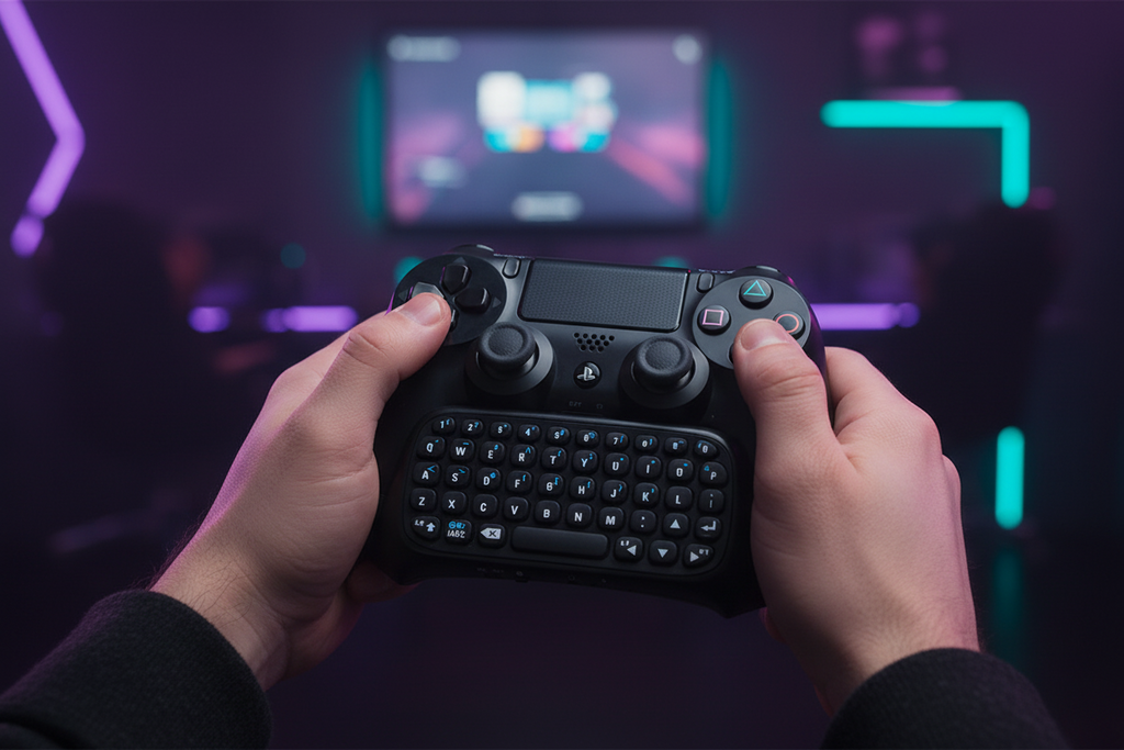 PS4 Controller Bluetooth Keyboard
