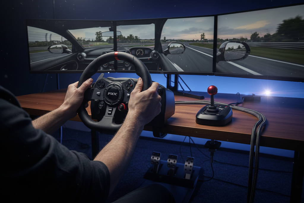PXN V10 Racing Wheel Lifestyle