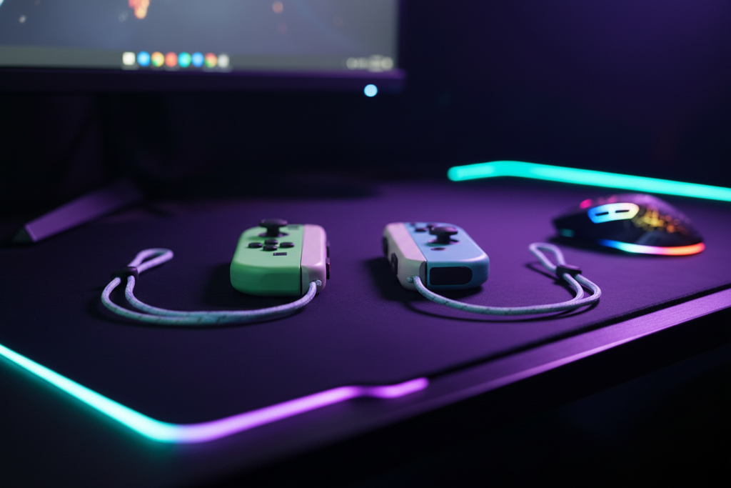 Console Gamepad NS Dual Gamepad With Hand Rope