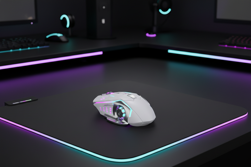 Silent Wireless Gaming Mouse - Hero