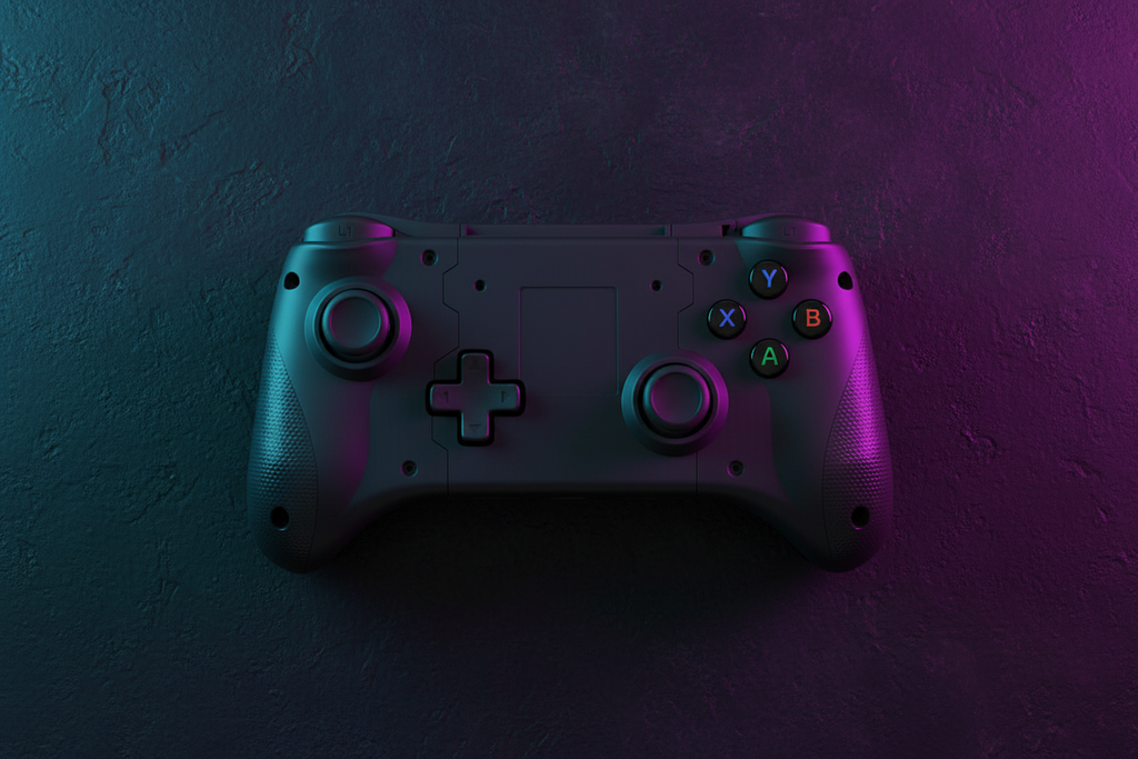 Wireless Mobile Gaming Gamepad Controller