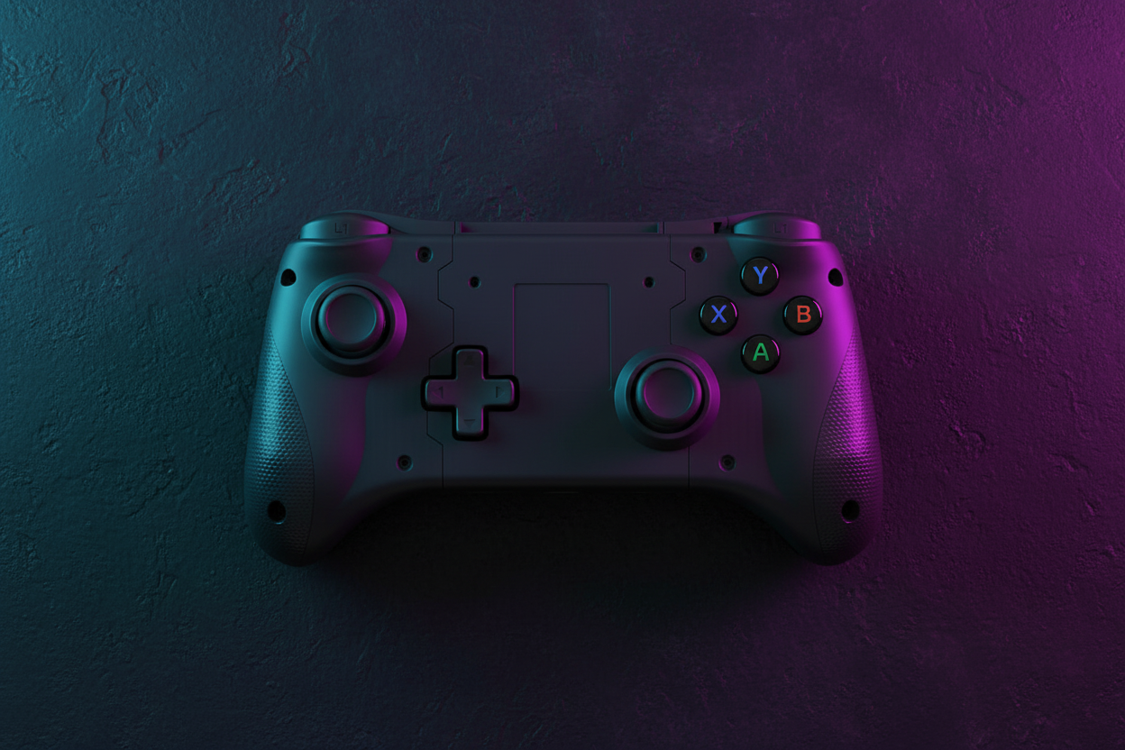 Wireless Mobile Gaming Gamepad Controller
